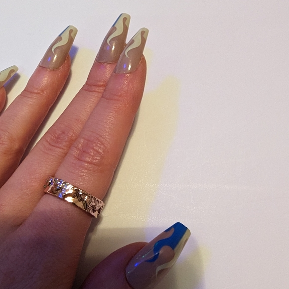 Fashion rose gold ring - Picture 7 of 12